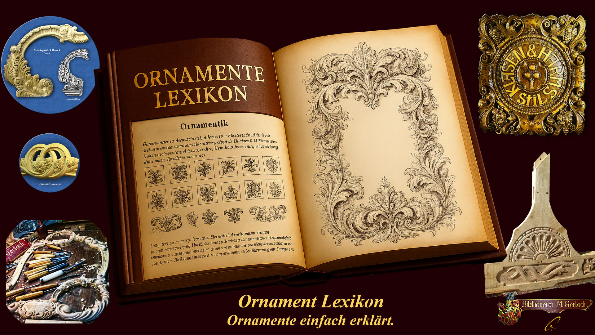 Ornamente Lexikon – Bildhauerei Gerlach